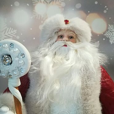 Набор для творчества «Декупаж новогоднего шарика: Дед Мороз и Снегурочка»