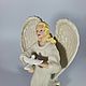 Porcelain figurine ' Angel with a dove '. Lenox. Vintage statuettes. bradbury. Online shopping on My Livemaster.  Фото №2