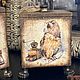 Совушки & Кофе, набор коробов, декупаж. Кухонные наборы. Творческая мастерская Светланы Ш. (Volsh-dolina). Интернет-магазин Ярмарка Мастеров.  Фото №2