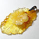 Amber. Pendant 'bloom'. Pendants. Amber is a warm stone. Online shopping on My Livemaster.  Фото №2