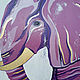 Картина Розовый слонёнок. Картины. МАстеРИНА. Интернет-магазин Ярмарка Мастеров.  Фото №2