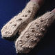 Women's knitted mittens Golden Tree, Mittens, Klin,  Фото №1