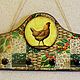 Кухонные часы Часы в стиле Кантри. Часы классические. Подарки Декор дома Филатова Наталья. Интернет-магазин Ярмарка Мастеров.  Фото №2