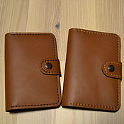 Сумки и аксессуары handmade. Livemaster - original item Passport cover leather. Handmade.