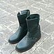 Boots of genuine leather, High Boots, Moscow,  Фото №1