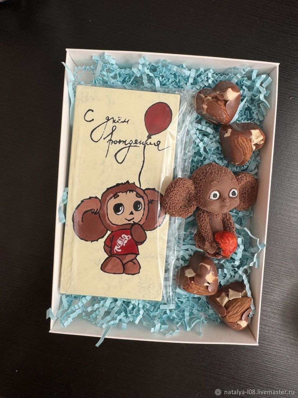Шоколадный набор "С Днем Рождения" на заказ в интернет-магазине Ярмарка ...