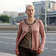 Order Blouse the color of a faded rose. Lena Statkevich. Livemaster. . Sweater Jackets Фото №3