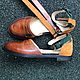 Freedom sandals korich / korich nubuck black sole three removable belts. Sandals. Hitarov (Hitarov). My Livemaster. Фото №4