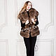 vest made of Fox fur. Fur Coats. Fur House. Online shopping on My Livemaster.  Фото №2