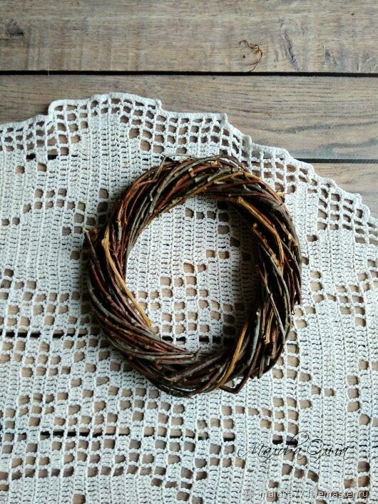 Основа Венок Заготовка из веток – купить на Ярмарке Мастеров – RRJZMRU ...