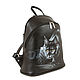 Women's backpack 'Night shadow'. Backpacks. Pelle Volare. Online shopping on My Livemaster.  Фото №2
