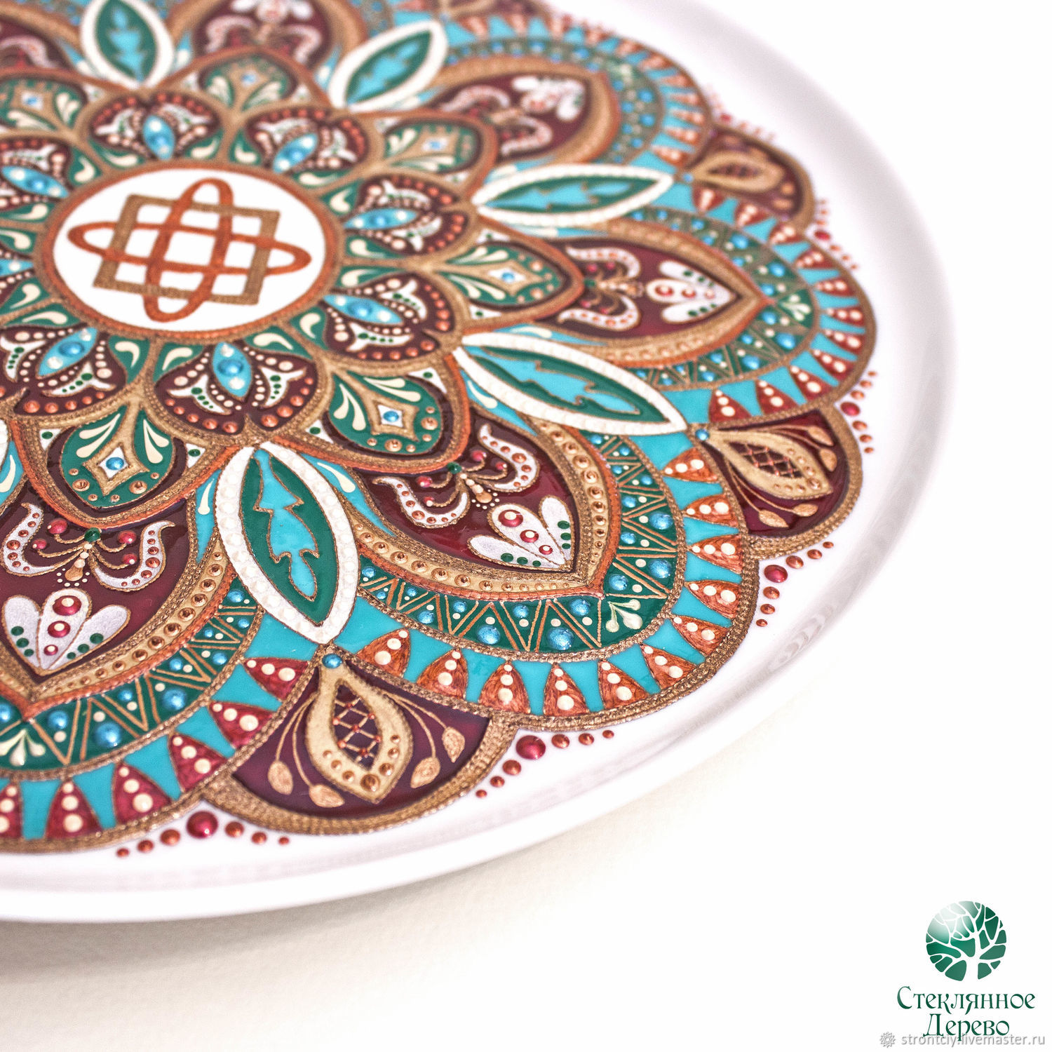 Plates decorative: Pomegranate. oriental stained glass bronze copper, Decorative plates, Rostov-on-Don,  Фото №1