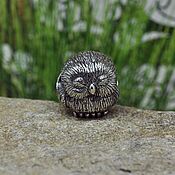 Украшения handmade. Livemaster - original item Sleeping Owl charm. Handmade.