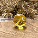 Order Beads ball 20mm made of natural Baltic amber lemon color. LUXAMBER. Livemaster. . Beads1 Фото №3