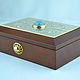 Order Jewelry box 'Turquoise'. wow-zlat-gifts (wow-zlat-gifts). Livemaster. . Box Фото №3