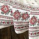 Скатерть Русский цвет. Скатерти. «Кухонный текстиль и прочее» (marina-kovalevskaya-1). Ярмарка Мастеров.  Фото №7
