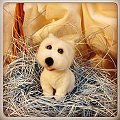 Куклы и игрушки handmade. Livemaster - original item West white Terrier. Handmade.