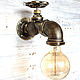 Настенный светильник (бра) в стиле Лофт (Loft), Индастриал, Винтаж, Бра, Москва,  Фото №1