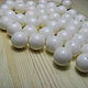 White agate beads 8mm smooth ball. Beads1. Elena (luxury-fittings). My Livemaster. Фото №5