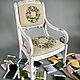 Furniture for dolls: Armchair with embroidery, Doll furniture, Bialystok,  Фото №1