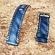 Order Blue watchband. Finist (tisneniekozhi). Livemaster. . Watch Straps Фото №3