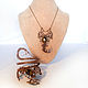 Set ' two Scorpions '. Jewelry Sets. flight of fantasy. Online shopping on My Livemaster.  Фото №2