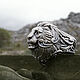 Order Ring-signet: Lion ring Baroque style. aleksandr5 (Aleksandr5). Livemaster. . Signet Ring Фото №3