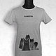 Order CotoNOSTRA T-shirt. decades. Livemaster. . T-shirts Фото №3