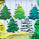 Cutting of felt ' Christmas Tree', Felts, Kazan,  Фото №1