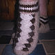 Women's knitted slippers Enterlac, Socks, Klin,  Фото №1