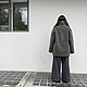 Куртка со спущенными плечами из натуральной овечьей шерсти. Шубы. hope. Ярмарка Мастеров.  Фото №4