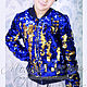 Bomber jacket with sequins B002. Childrens outerwears. ModSister. My Livemaster. Фото №4