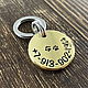 Addressee locket for KERRY dog. Badges. woofworkshop-ru. Online shopping on My Livemaster.  Фото №2