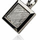 Cuatro pendant made of 925 sterling silver and Gibeon meteorite, Pendants, St. Petersburg,  Фото №1