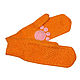 Order Mittens with paws the Fox women's knit. Space Cat Knitting. Livemaster. . Mittens Фото №3