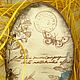 Деревянная открытка к Пасхе на кольцах, Старое письмо, Открытки, Москва,  Фото №1