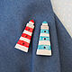 Brooch 'The Lighthouse'. Brooches. Katy_Barysheva. Online shopping on My Livemaster.  Фото №2
