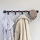 Industrial style wall hanger, loft, Clothes Hangers and Hooks, Chelyabinsk,  Фото №1