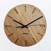 Для дома и интерьера handmade. Livemaster - original item Smart circle wood wall clock. Handmade.