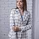 Women's suit made of tweed CAGE. Suits. BRAGUTSA. My Livemaster. Фото №4