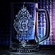 Пивная кружка с объёмной гравировкой 3D. Кружки и чашки. GLASS-DECO. Интернет-магазин Ярмарка Мастеров.  Фото №2