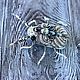 Brooch 'Royal beetle in silver'. Brooches. Anastasiya Kozlova. My Livemaster. Фото №6