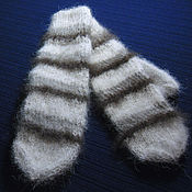 Одежда детская handmade. Livemaster - original item Children`s knitted mittens. Handmade.