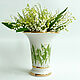  Lilies of the valley. Vases. ArtFlera (artflera). My Livemaster. Фото №5