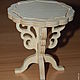 A doll's stool.189. Blanks for decoupage and painting. Anna. Doll furniture (komfortno). Online shopping on My Livemaster.  Фото №2