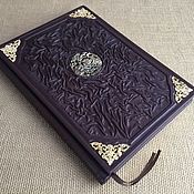 Сувениры и подарки handmade. Livemaster - original item The big leather-bound encyclopedia of hunting.. Handmade.