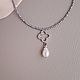 Заказать Колье из бусин гематита с жемчугом. Storm Jewellery. Ярмарка Мастеров. . Колье Фото №3