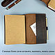 Leather Travel Notebook A5. Diaries. KullikovCraft. My Livemaster. Фото №6