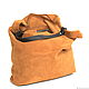Suede Soft Bag - Bag Pack - medium size red. Sacks. BagsByKaterinaKlestova (kklestova). My Livemaster. Фото №4