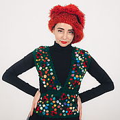 Одежда handmade. Livemaster - original item Knitted vest 
